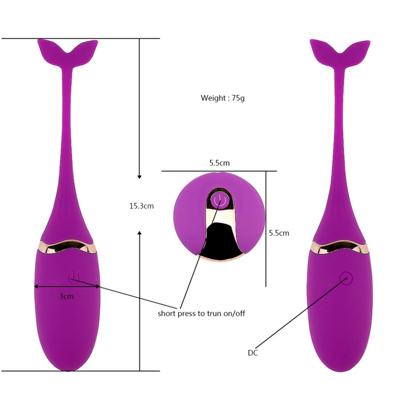 Vibratong egg (pink) USB